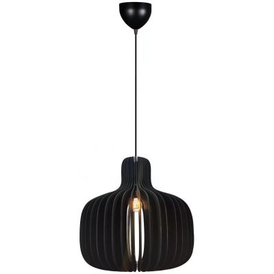 Nordlux Hazo lampa wisząca 1x60 W czarna 2512053003