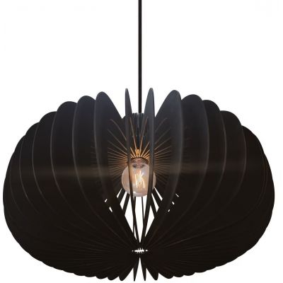 Nordlux Hazo lampa wisząca 1x60 W czarna 2512073003