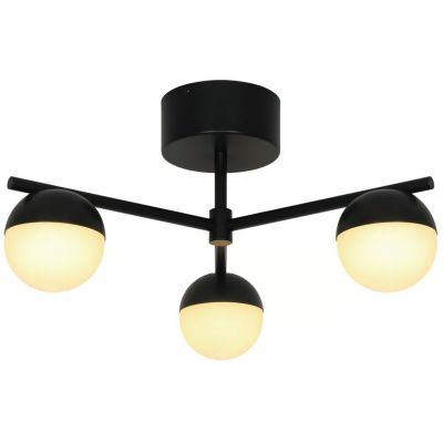 Nordlux Contina lampa wisząca 3x5 W czarna 2512096003
