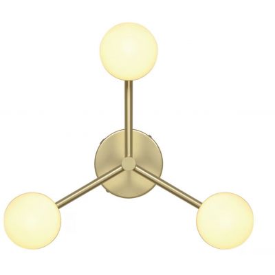 Nordlux Contina lampa wisząca 3x5 W mosiądz szczotkowany 2512096035