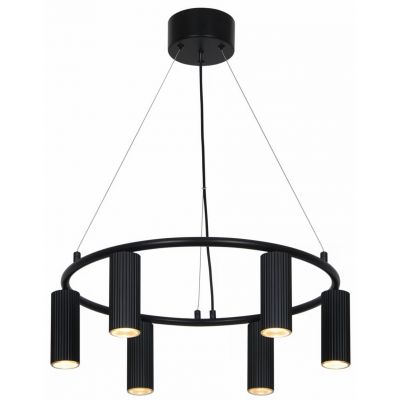 Nordlux Vico lampa wisząca 6x5 W czarna 2512323003