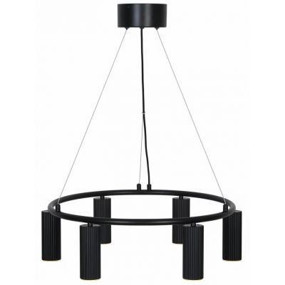 Nordlux Vico lampa wisząca 6x5 W czarna 2512323003