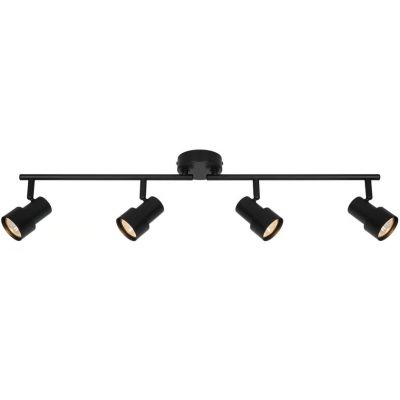 Nordlux Boston lampa podsufitowa 4x5 W czarna 2512380103