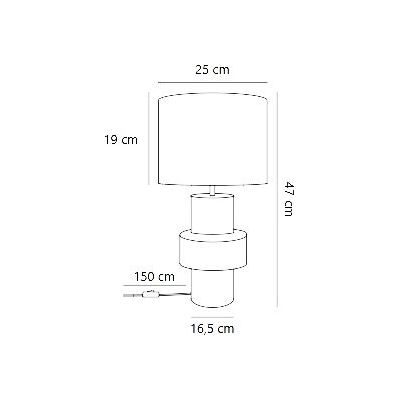 Nordlux Dugan lampa wisząca 1x40 W beżowa 2512655009