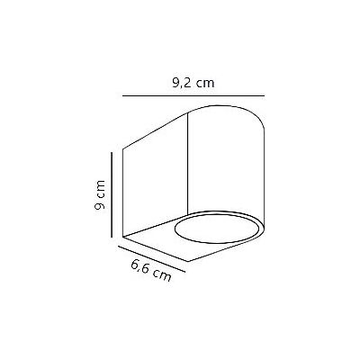 Nordlux Dion Single kinkiet zewnętrzny 1x25 W zardzewiały 2518001009