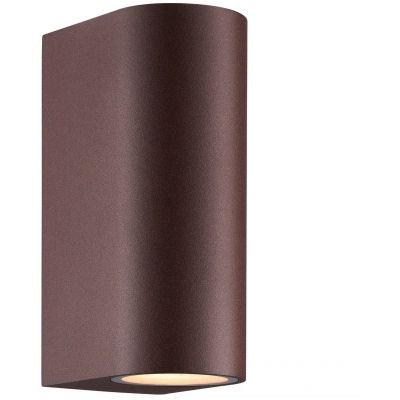 Nordlux Dion Double kinkiet zewnętrzny 2x25 W zardzewiały 2518021009