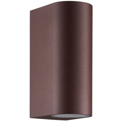 Nordlux Dion Double kinkiet zewnętrzny 2x25 W zardzewiały 2518021009