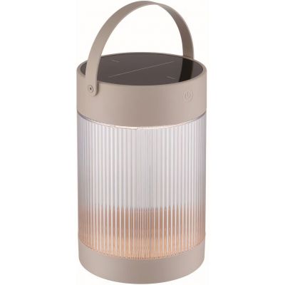 Nordlux Coupar Solar lampa stołowa 1x3,2 W piaskowa 2518215009