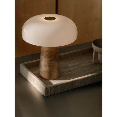 Nordlux Glossy Mini lampa stołowa 1x15 W beżowa 2520015009