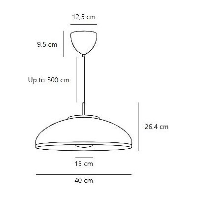 Nordlux Latif lampa wisząca 1x25 W beżowa 2520123009