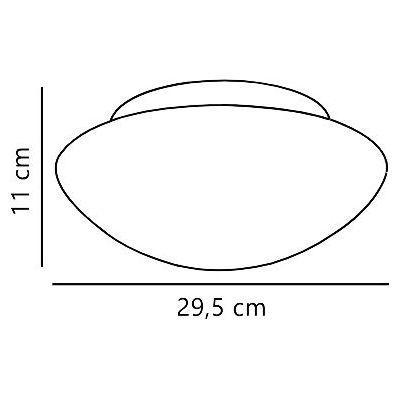 Nordlux Ufo plafon 1x15 W biały 25626001