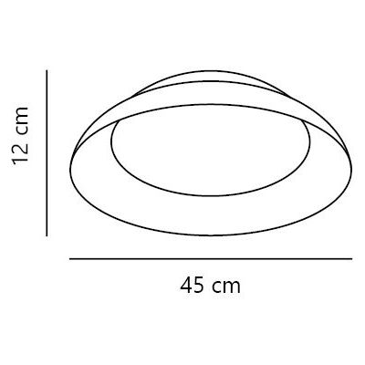 Nordlux Nivora lampa podsufitowa 2x10 W biała 2610166001