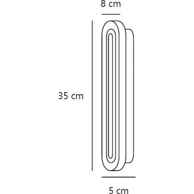 Nordlux Cavara kinkiet 1x11 W czarny 2610201003