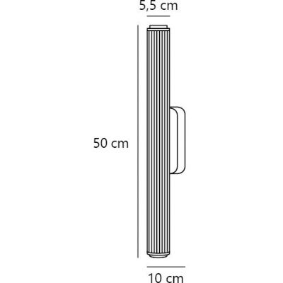 Nordlux Virelle kinkiet 1x12 W mosiądz 2610241035