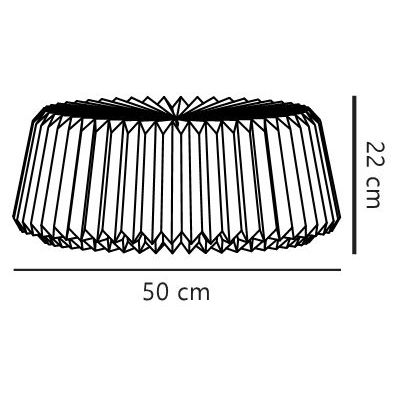 Nordlux Belloy klosz 50 cm papierowy biały 2612153201