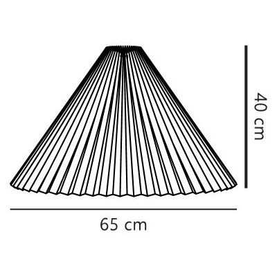 Nordlux Belloy klosz 65 cm papierowy biały 2612173201