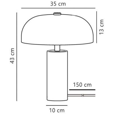 Nordlux Gabrielle lampa stołowa 4x10 W chrom 2612435033