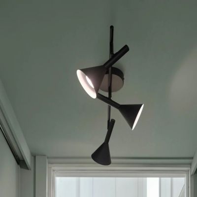 Nordlux Kelvis lampa podsufitowa 3x12 W czarna 2612706003