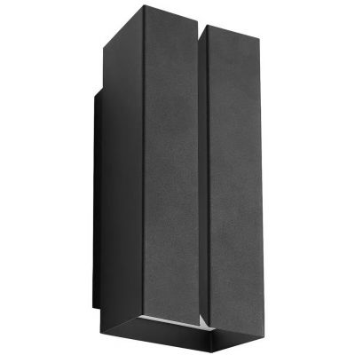 Nordlux Clarini kinkiet zewnętrzny 2x15 W czarny 2618151203