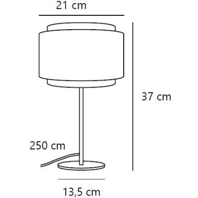 Nordlux Takai lampa stołowa 1x15 W beżowa 2620015018