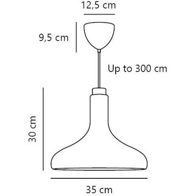 Nordlux Fuji lampa wisząca 1x15 W beżowa 2620153009