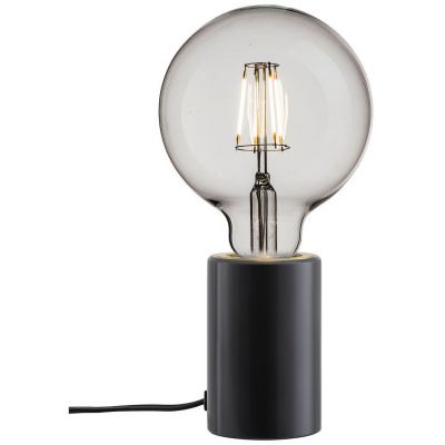 Nordlux Siv Marble lampa stołowa 1x60 W czarna 45875003