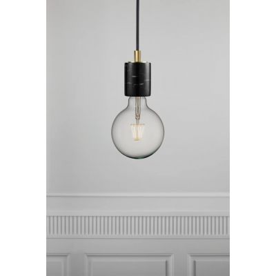 Nordlux Siv lampa wisząca 1x60 W czarna 45883003