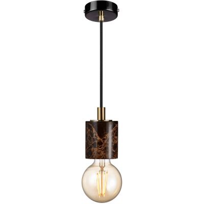 Nordlux Siv lampa wisząca 1x60W brązowy/czarny 45883018
