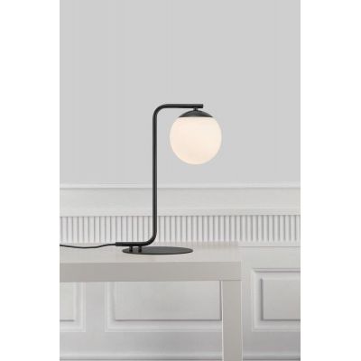Nordlux Grant lampa stołowa 1x40W czarna 46635003