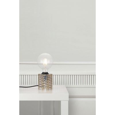 Nordlux Hollywood lampa stołowa 1x60W szkło bursztynowe 46645027