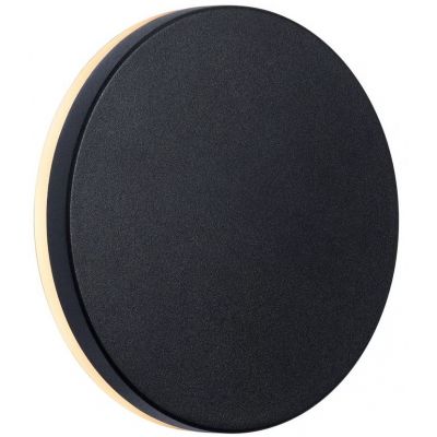 Nordlux Artego Round kinkiet zewnętrzny 1x8 W czarny 46941003