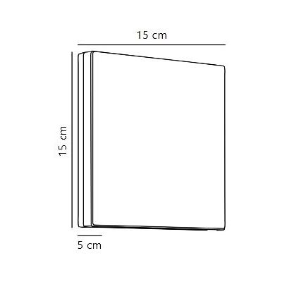 Nordlux Artego Round kinkiet zewnętrzny 1x8 W czarny 46951003