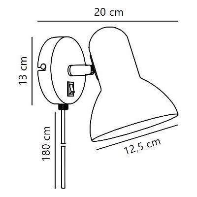 Nordlux Texas kinkiet 1x60 W biały 47141001