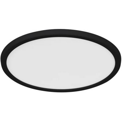Nordlux Oja plafon 1x18W LED czarny/biały 47276003