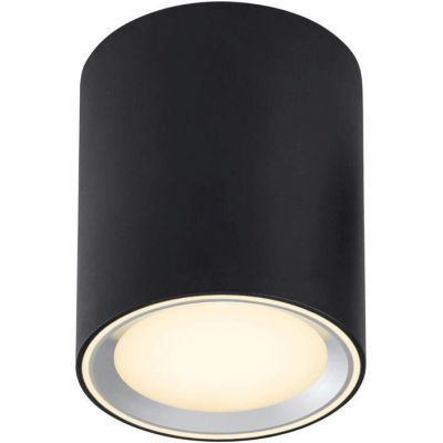 Nordlux Fallon lampa podsufitowa 1x5,5W czarna 47550103