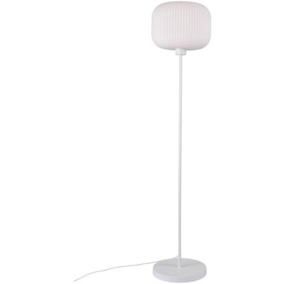 Nordlux Milford lampa stojąca 1x40W biały opal 48924001