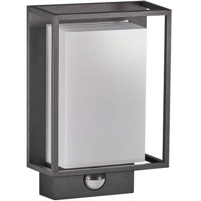 Nordlux Nestor kinkiet zewnętrzny z czujnikiem ruchu i zmierzchu 1x8 W czarny 49051503