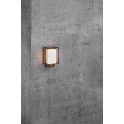 Nordlux Nestor kinkiet zewnętrzny z czujnikiem ruchu i zmierzchu 1x8 W czarny 49051503