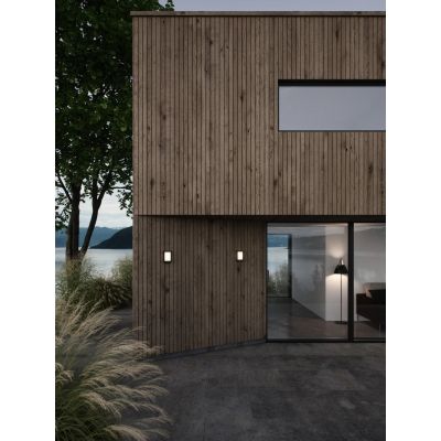 Nordlux Nestor kinkiet zewnętrzny z czujnikiem ruchu i zmierzchu 1x8 W czarny 49051503