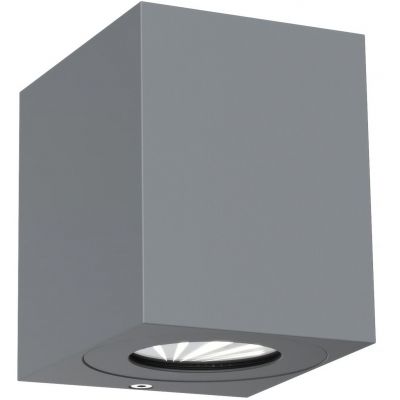 Nordlux Canto Kubi kinkiet zewnętrzny 2x6 W szary 49711010