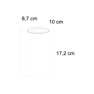Nordlux Canto Maxi kinkiet zewnętrzny 2x28 W stal nierdzewna 49721034