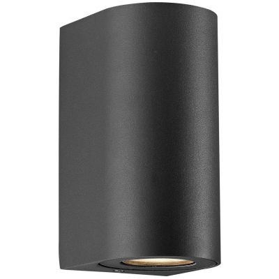 Nordlux Canto Maxi kinkiet zewnętrzny 2x28 W czarny nadmorski 49721203