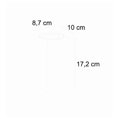 Nordlux Canto Maxi Kubi kinkiet zewnętrzny 2x28 W ocynkowany 49731031