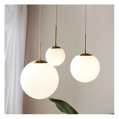 Nordlux Grant lampa wisząca 1x25 W biała-złota 2010563035