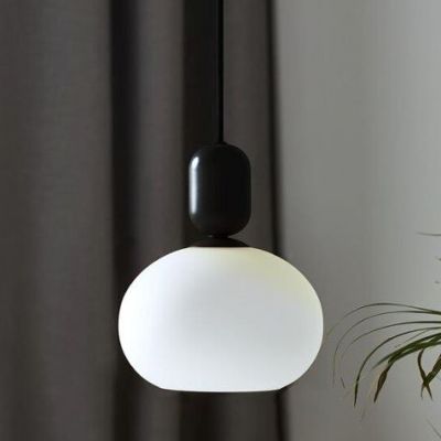 Nordlux Notti lampa wisząca 1x40 W biała-czarna 2011003003
