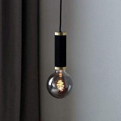 Nordlux Galloway lampa wisząca 1x40W czarna/złota 2011053003
