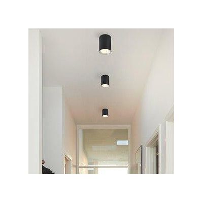 Nordlux Fallon lampa podsufitowa 1x5,5 W czarna 47550103