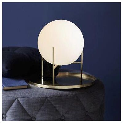 Nordlux Alton lampa stołowa 1x15W biały/mosiądz 47645001