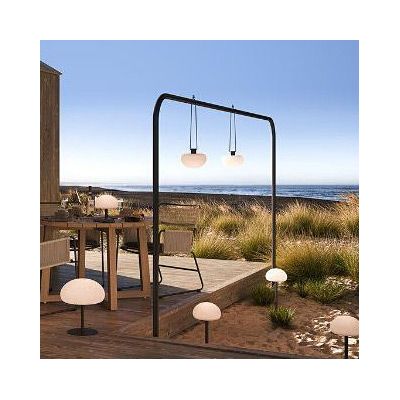 Nordlux Sponge lampa stołowa 1x4,8W LED biały/czarny 2018135003