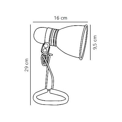 Nordlux Photo lampa biurkowa 1x15 W srebrna 59372029